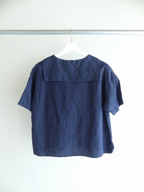 ORCIVAL(オーシバル) SAILOR S/S PULLOVER　40sリネンクロスセーラーカラーシャツの商品画像9