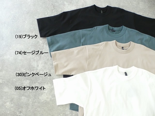 TRAVAIL MANUEL(トラバイユマニュアル) コンパクト天竺6分袖Tシャツの商品画像10