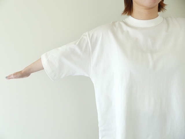 TRAVAIL MANUEL(トラバイユマニュアル) コンパクト天竺6分袖Tシャツの商品画像6