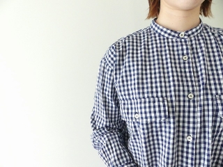 ichi(イチ) タイプライターバンドカラーシャツの商品画像21
