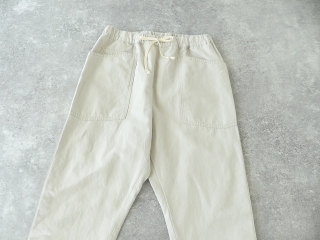 Brocante 綿麻キャンバスポッシュイージーパンツ - Lady's wear