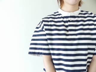 LOLO(ロロ) スタンドカラープルオーバー　半袖BIGシャツの商品画像21