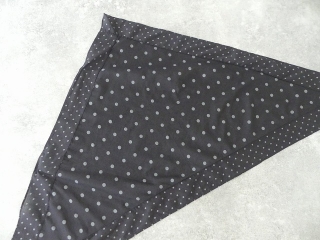 SOIL(ソイル) COTTON VOILE DOT PRINT TRIANGLE SCARFの商品画像23