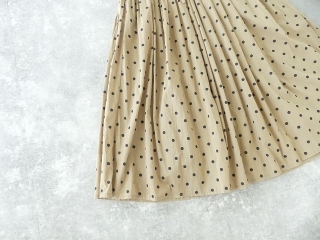 SOIL(ソイル) COTTON VOILE DOT PRINT GATHERED SKIRTの商品画像27