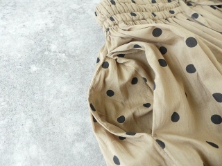 SOIL(ソイル) COTTON VOILE DOT PRINT GATHERED SKIRTの商品画像32