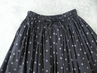 SOIL(ソイル) COTTON VOILE DOT PRINT GATHERED SKIRTの商品画像33