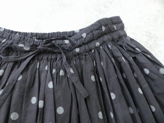 SOIL(ソイル) COTTON VOILE DOT PRINT GATHERED SKIRTの商品画像37