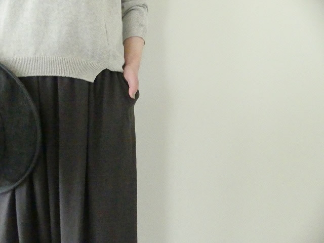 evam eva(エヴァムエヴァ) cut&sew wide pantsの商品画像4