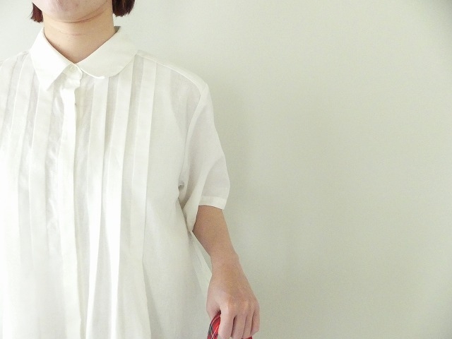 MidiUmi(ミディウミ) タックショートシャツの商品画像3