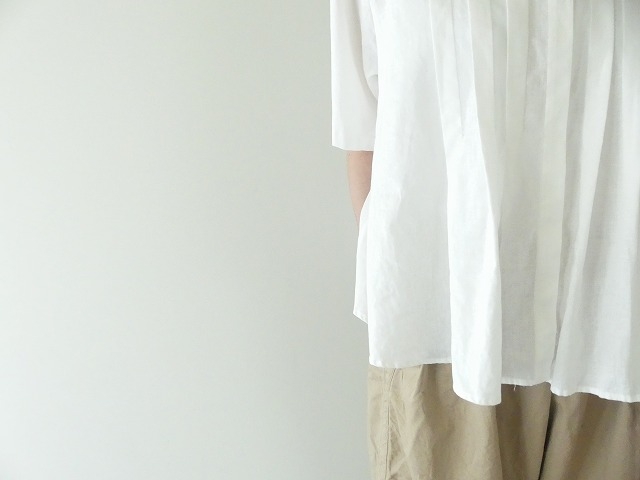 MidiUmi(ミディウミ) タックショートシャツの商品画像4