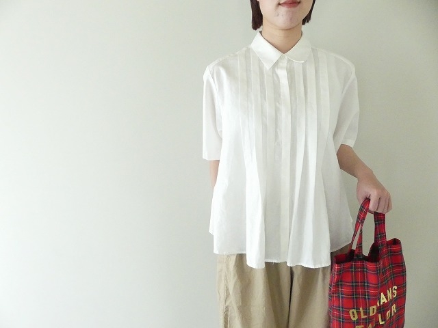 MidiUmi(ミディウミ) タックショートシャツの商品画像7