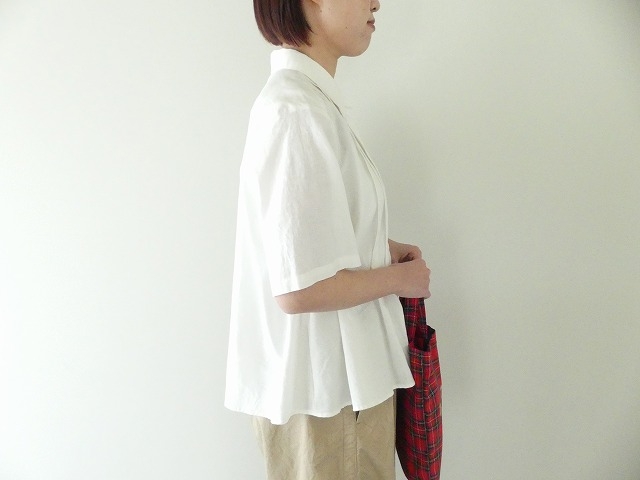 MidiUmi(ミディウミ) タックショートシャツの商品画像8