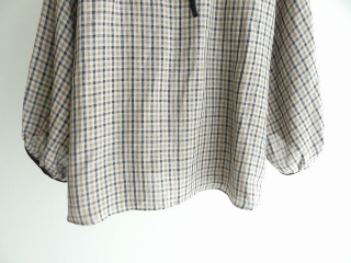 R&D.M(オールドマンズテーラー) LINEN GUN CLUB CHECK SMOCK BLOUSE の商品画像24