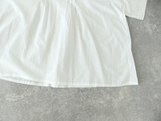 SOIL(ソイル) お袖スカラップ刺繍バンドカラーピンタックシャツの商品画像40