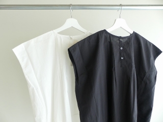 SOIL(ソイル) 裾スカラップ刺繍クルーネックフレンチスリーブピンタックシャツの商品画像23