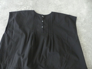 SOIL(ソイル) 裾スカラップ刺繍クルーネックフレンチスリーブピンタックシャツの商品画像40