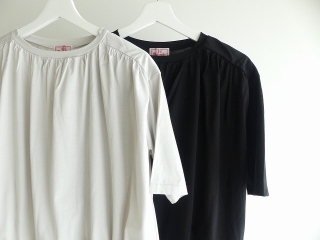 maomade(マオメイド) コンパクトヤーンたっぷりギャザー5分袖Tシャツの商品画像21