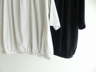 maomade(マオメイド) コンパクトヤーンたっぷりギャザー5分袖Tシャツの商品画像22