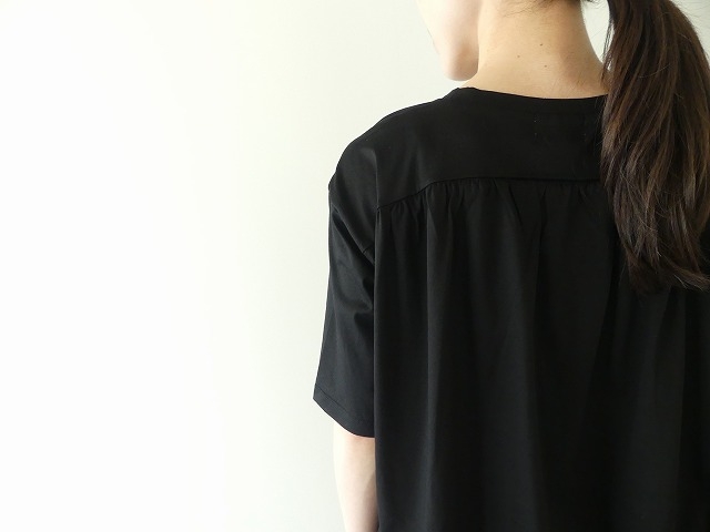 maomade(マオメイド) コンパクトヤーンたっぷりギャザー5分袖Tシャツの商品画像7