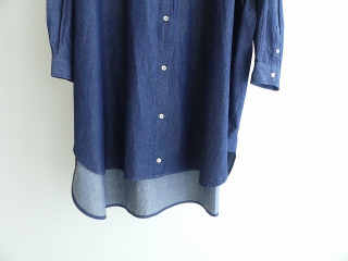 ichi(イチ) インディゴデニムロングシャツの商品画像22