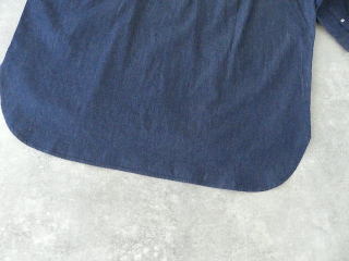 ichi(イチ) インディゴデニムロングシャツの商品画像31