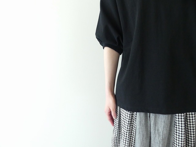 maomade(マオメイド) しっかり天竺変形パフ袖Tシャツの商品画像6