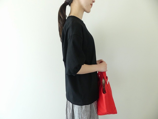 maomade(マオメイド) しっかり天竺変形パフ袖Tシャツの商品画像7