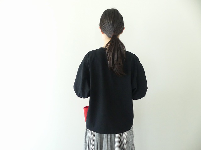 maomade(マオメイド) しっかり天竺変形パフ袖Tシャツの商品画像8