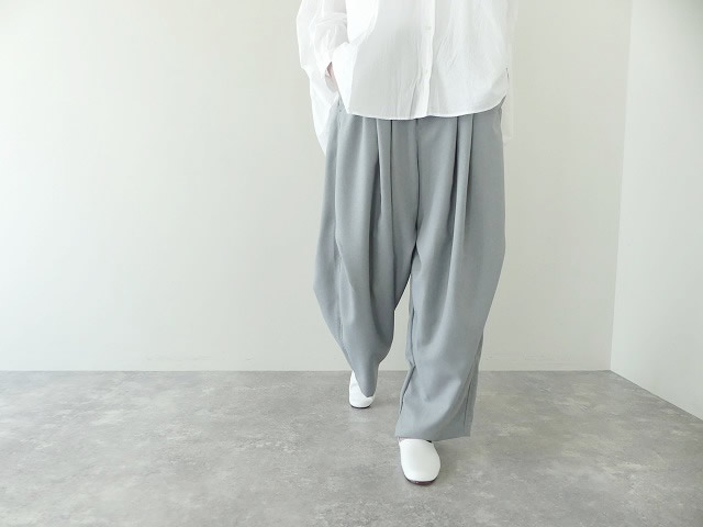 mizuiro ind（ミズイロインド） | ギャザーサルエルパンツ ミズイロ