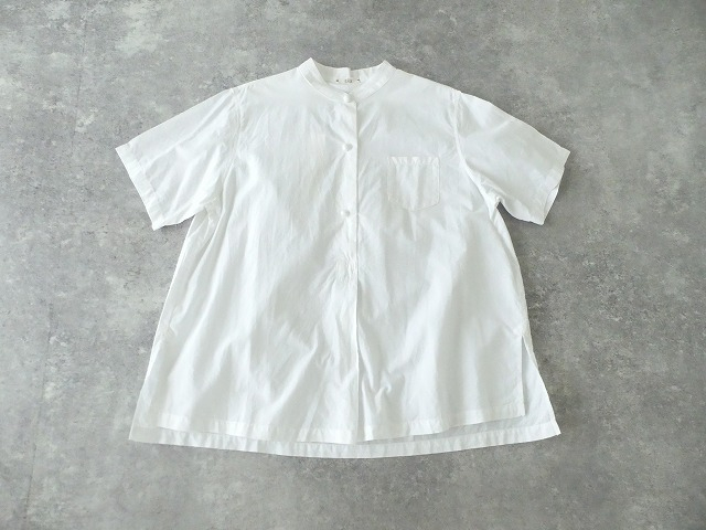 HAU(ハウ) cotton silk stand collar shirtsの商品画像11