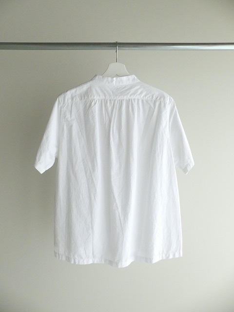 HAU(ハウ) cotton silk stand collar shirtsの商品画像12