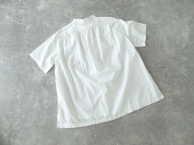 HAU(ハウ) cotton silk stand collar shirtsの商品画像13
