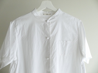 HAU(ハウ) cotton silk stand collar shirtsの商品画像21