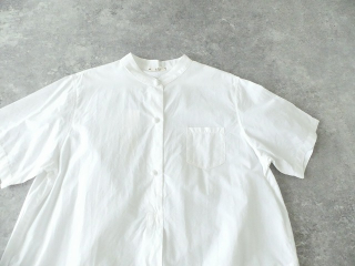 HAU(ハウ) cotton silk stand collar shirtsの商品画像23