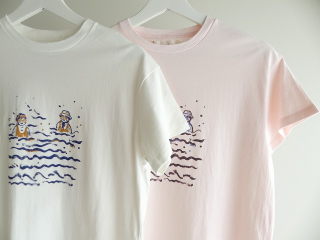 l’atelier du savon(アトリエドゥサボン) 夏の海水浴プリントTシャツの商品画像21