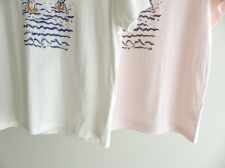 l’atelier du savon(アトリエドゥサボン) 夏の海水浴プリントTシャツの商品画像22