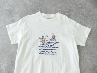 l’atelier du savon(アトリエドゥサボン) 夏の海水浴プリントTシャツの商品画像25