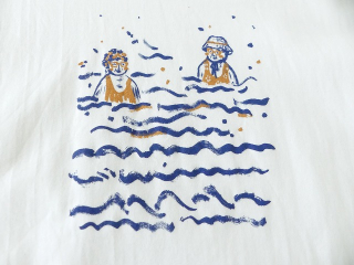 l’atelier du savon(アトリエドゥサボン) 夏の海水浴プリントTシャツの商品画像28