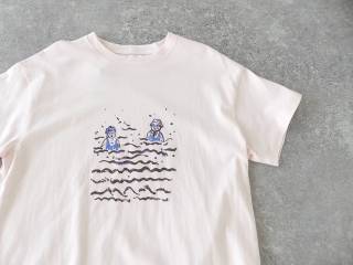 l’atelier du savon(アトリエドゥサボン) 夏の海水浴プリントTシャツの商品画像33