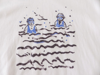 l’atelier du savon(アトリエドゥサボン) 夏の海水浴プリントTシャツの商品画像35