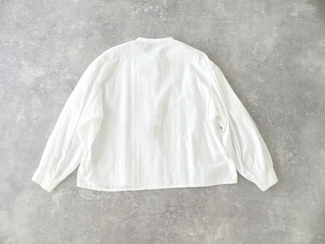 MidiUmi(ミディウミ) lace switching ribbon shirt レース切替リボンシャツの商品画像11