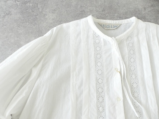 MidiUmi(ミディウミ) lace switching ribbon shirt レース切替リボンシャツの商品画像24