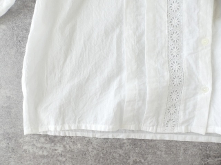 MidiUmi(ミディウミ) lace switching ribbon shirt レース切替リボンシャツの商品画像26