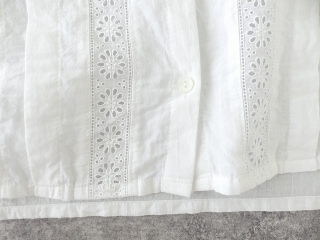 MidiUmi(ミディウミ) lace switching ribbon shirt レース切替リボンシャツの商品画像27