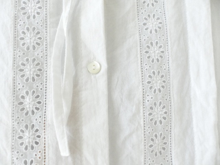 MidiUmi(ミディウミ) lace switching ribbon shirt レース切替リボンシャツの商品画像35