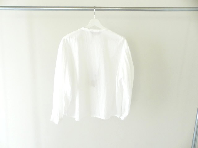 MidiUmi(ミディウミ) lace switching ribbon shirt レース切替リボンシャツの商品画像9