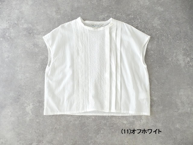 MidiUmi(ミディウミ) lace switching blouse レース切替ブラウスの商品画像11