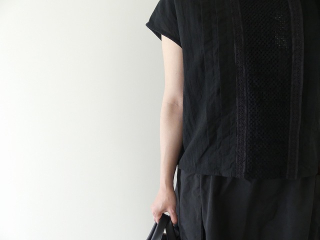 MidiUmi(ミディウミ) lace switching blouse レース切替ブラウスの商品画像23