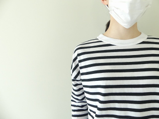 R&D.M(オールドマンズテーラー) GAUZE BORDER DROP SHOULDER SHIRTの商品画像21