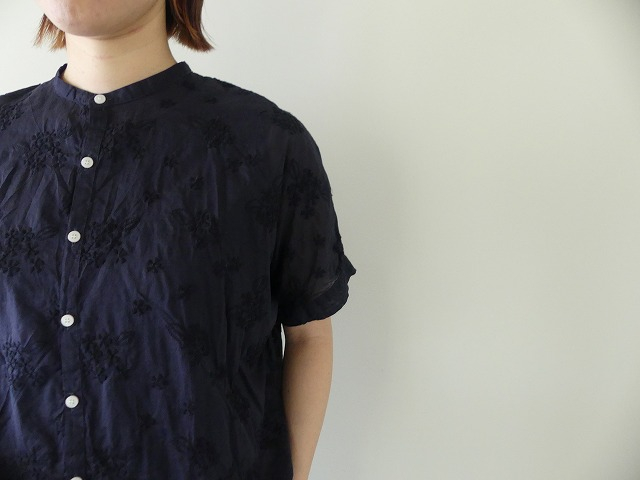 grin(グリン) アナベル刺繍 ボックスワイドシャツの商品画像6